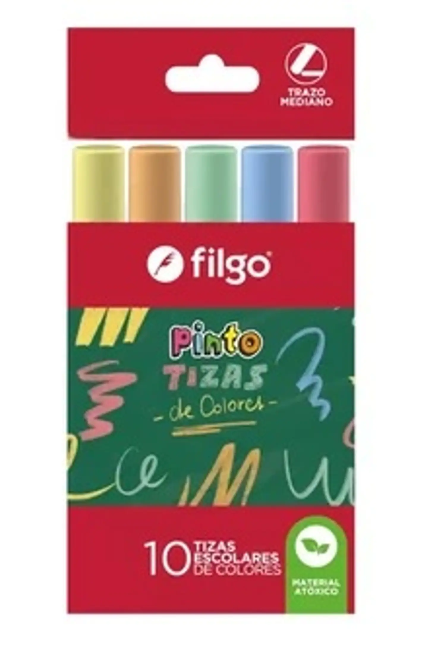 Tizas Filgo Pinto X10u Surtidas 1