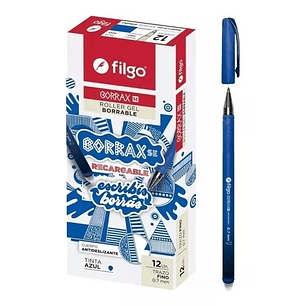 Boligrafo Filgo Borrax Gel Borrable Se - 0.7mm
