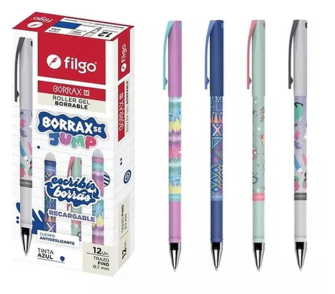Boligrafo Filgo Borrax Gel Borrable Se Jump - 0.7mm. X12u C/u