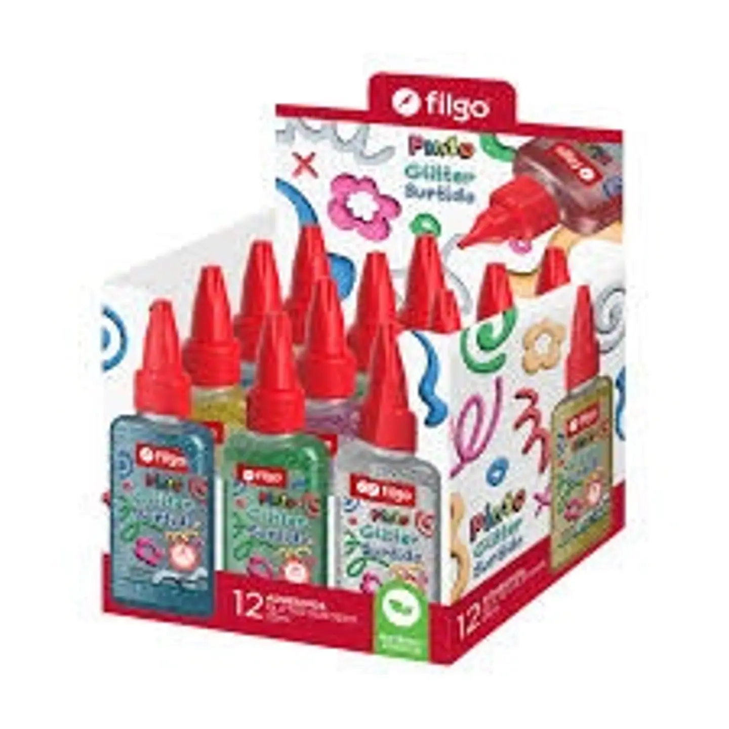 Adhesivo Filgo Glitter Surtido 25ml 1