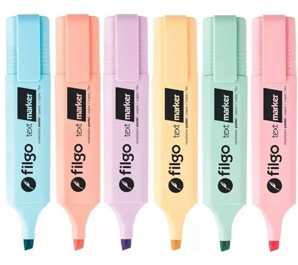 Resaltador Filgo Text Market Pastel 1