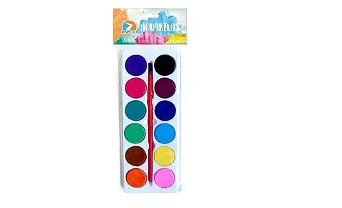 Acuarela Ezco X 12 Colores Bilster