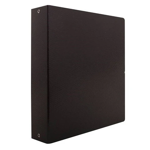 Carpeta Ezco Fibra Negra A4.