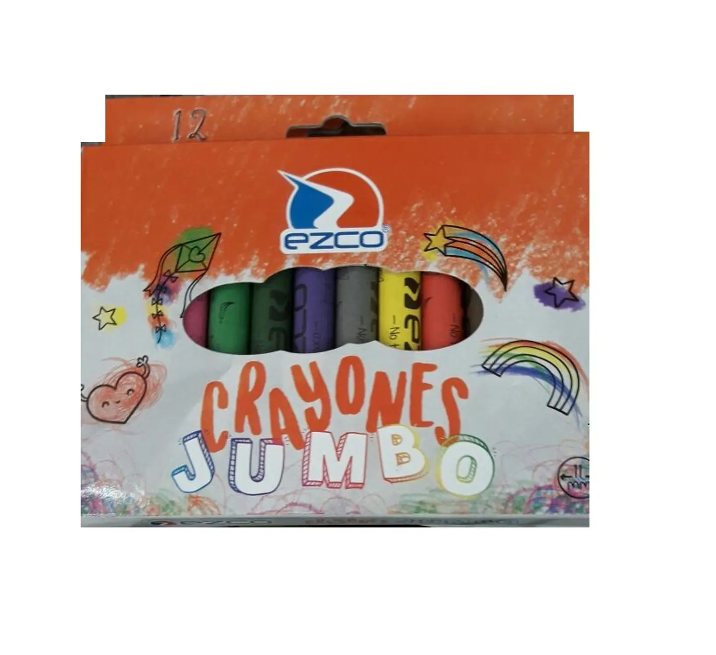 Crayones Ezco X12 Jumbo 1