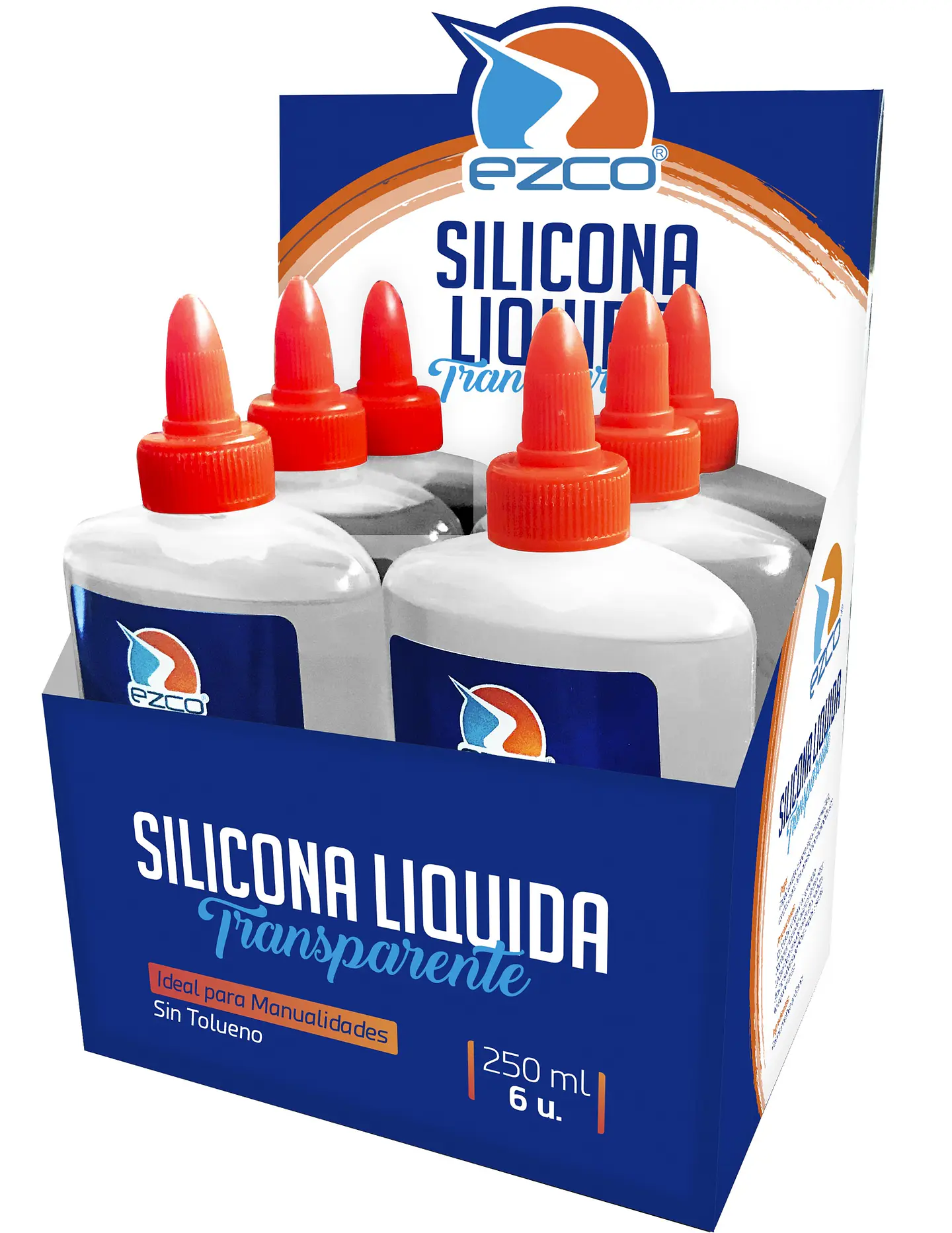 Adhesivo Ezco Silicona Liquida X 250 Ml 1