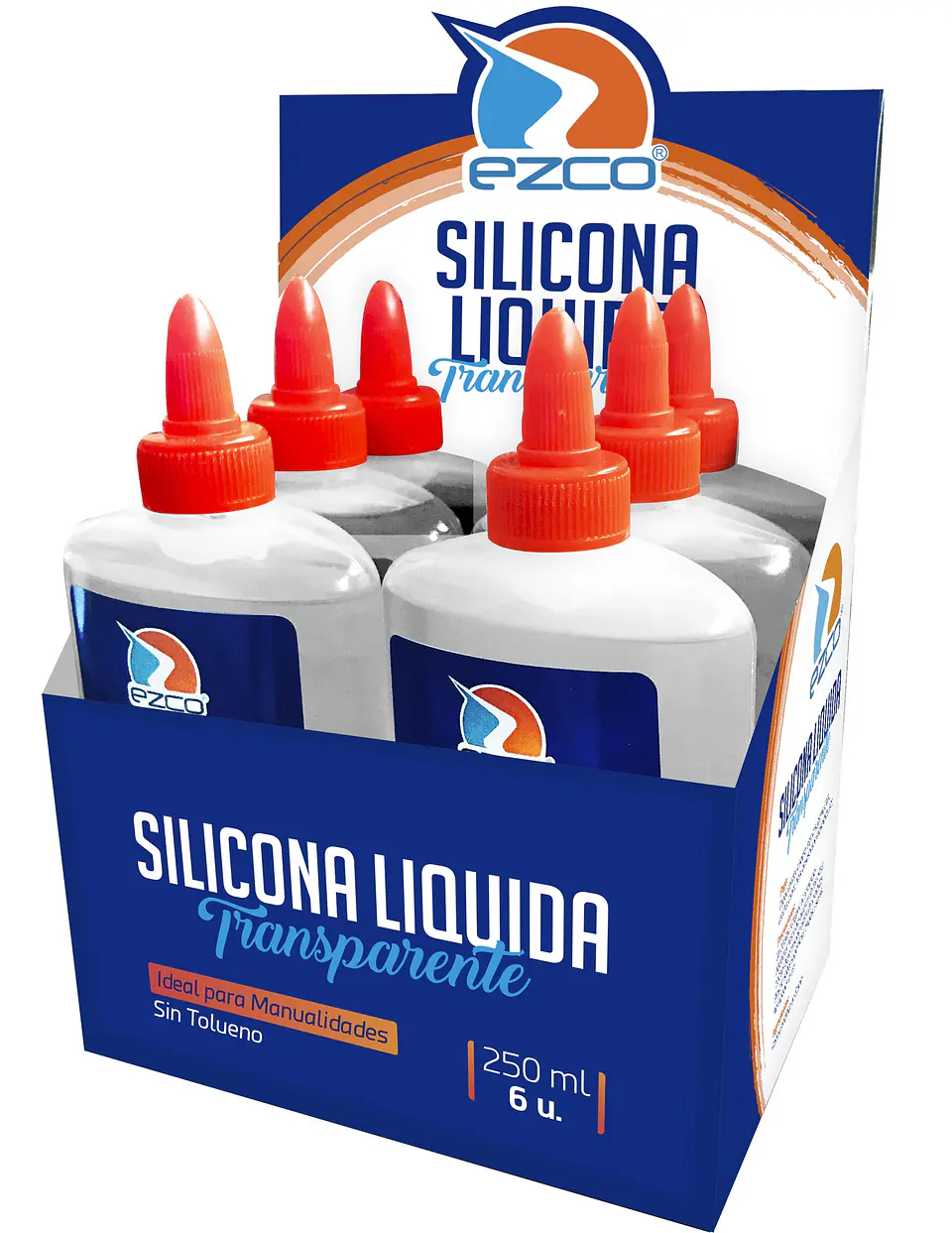 Adhesivo Ezco Silicona Liquida X 250 Ml 1
