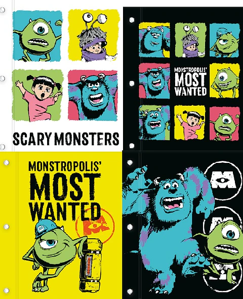 Carpeta Ezco Monster Inc N°3