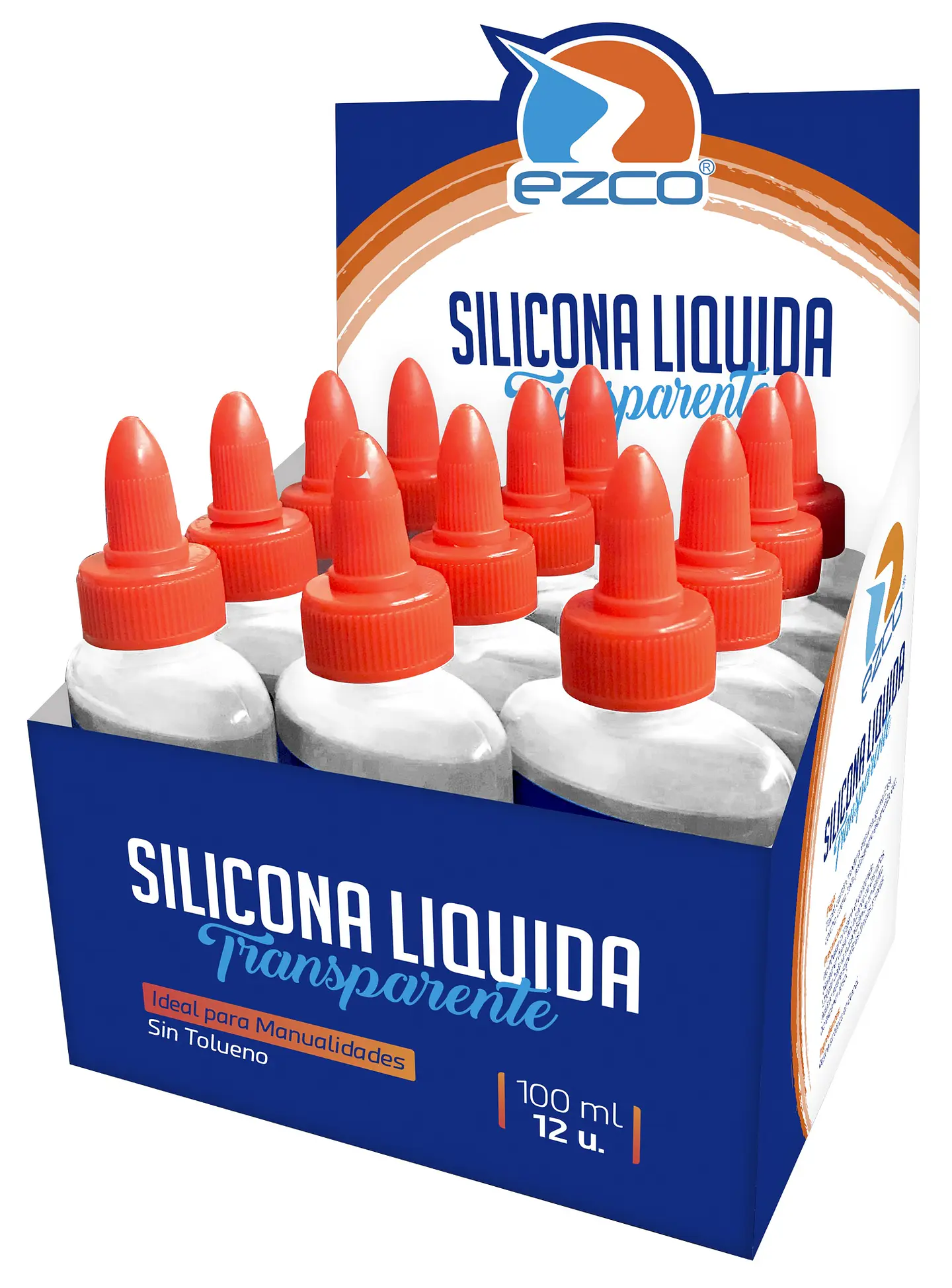 Adhesivo Ezco Silicona Liquida X 100 ml 1