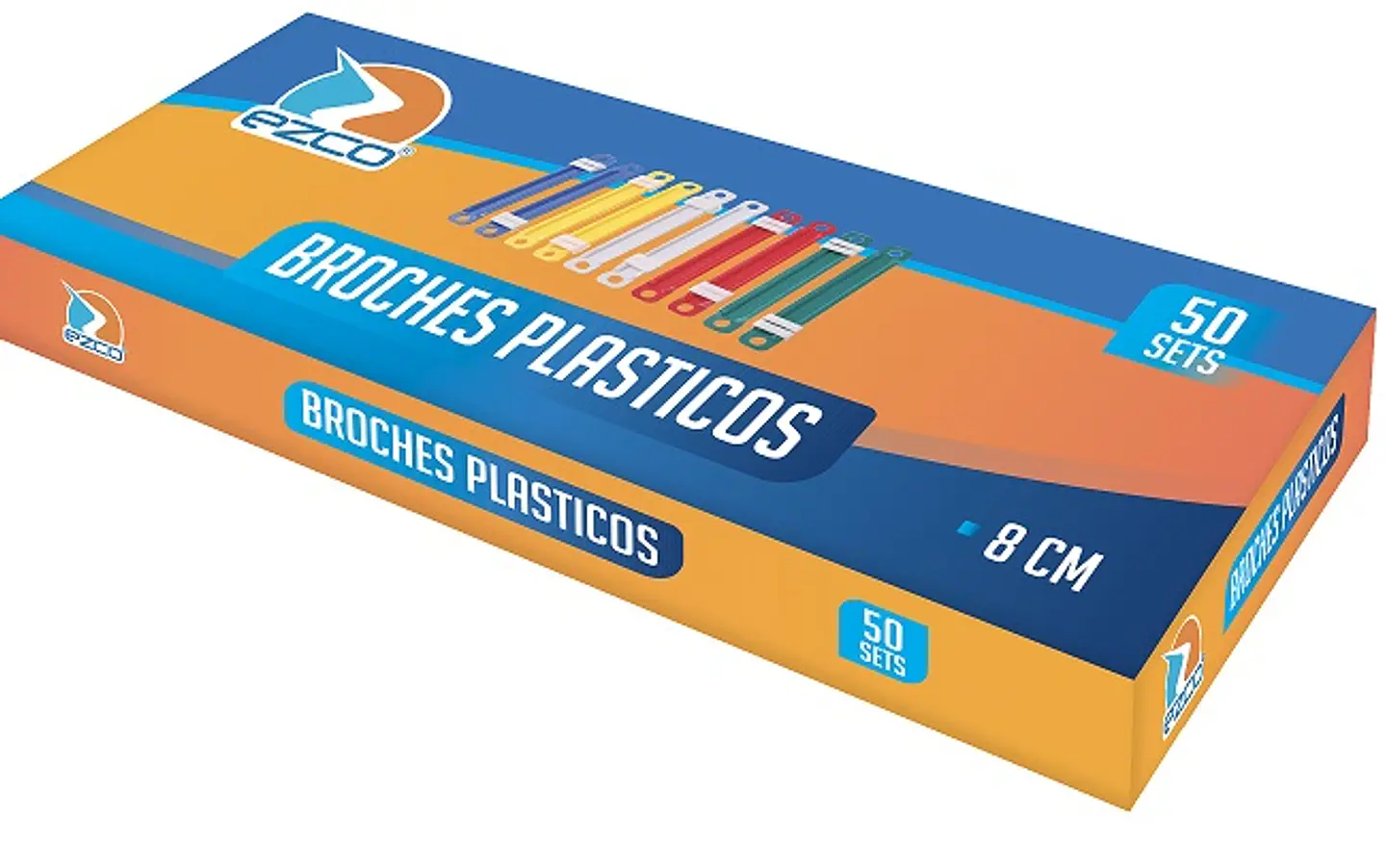 Broche Nepaco Ezco X 50u. De Plastico 1