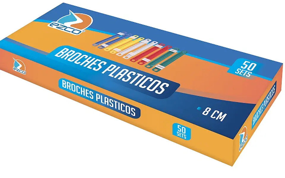 Broche Nepaco Ezco X 50u. De Plastico 1