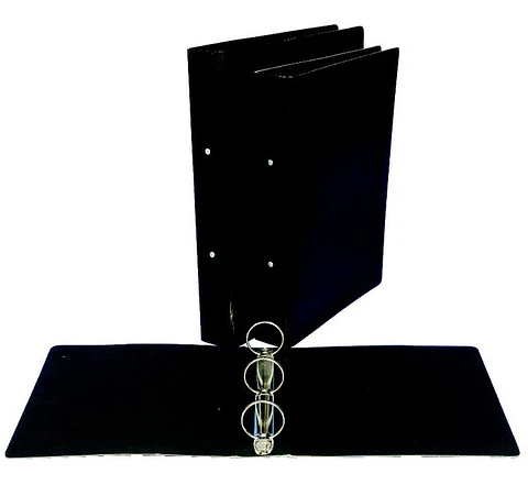 Carpeta Escolar Ezco Fibra Negra 3x40.
