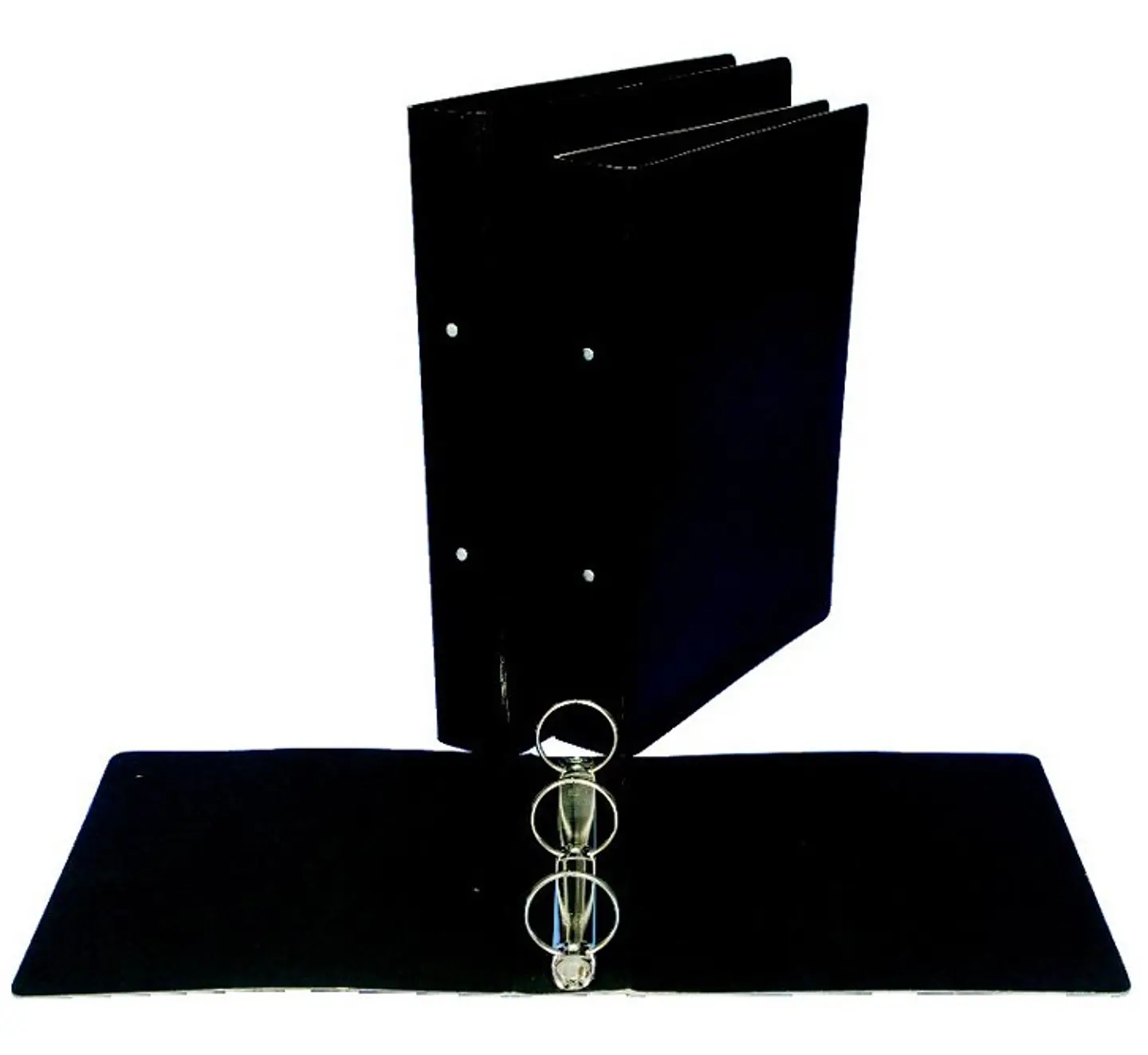 Carpeta Escolar Ezco Fibra Negra 3x40. 1