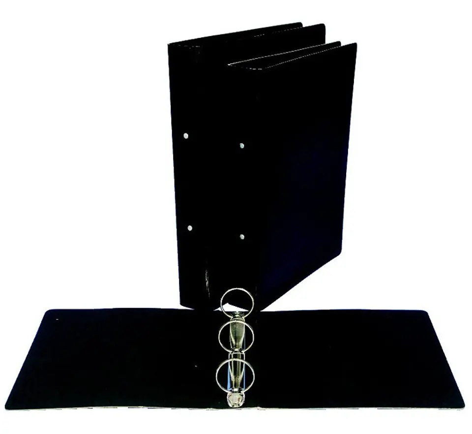 Carpeta Escolar Ezco Fibra Negra 3x40. 1