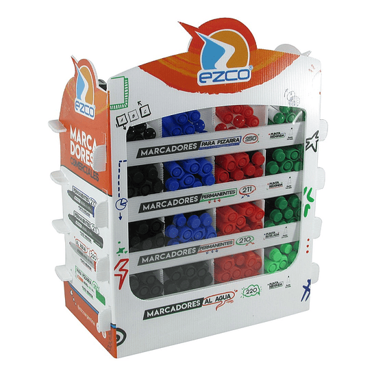 Exhibidor Para Marcadores Comerciales Ezco C/carga 1