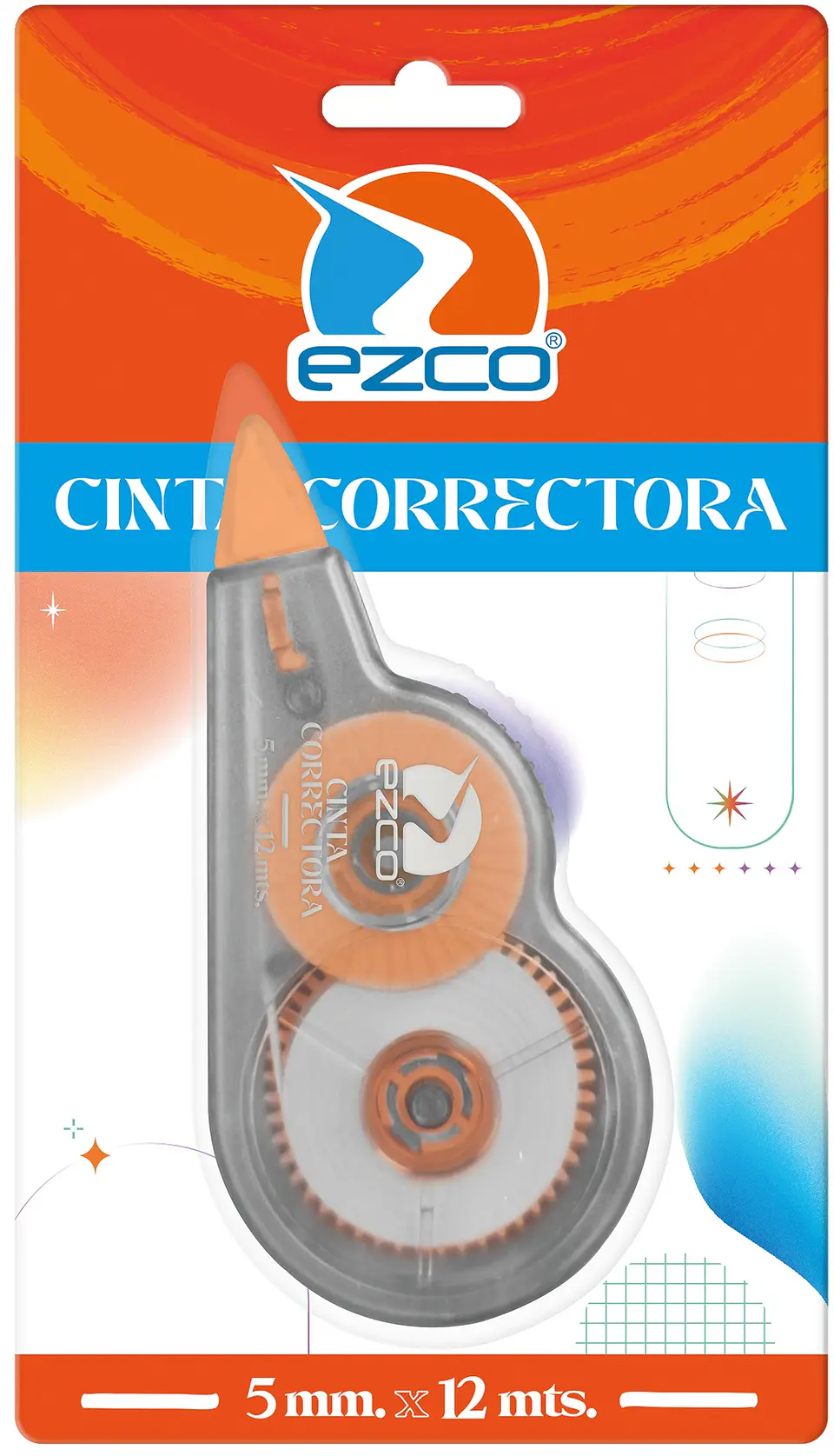Cinta Correctora Ezco 5mmx12mts 1