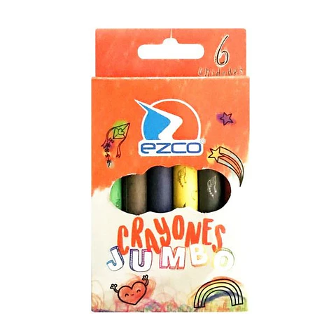 Crayones Ezco X6u Jumbo