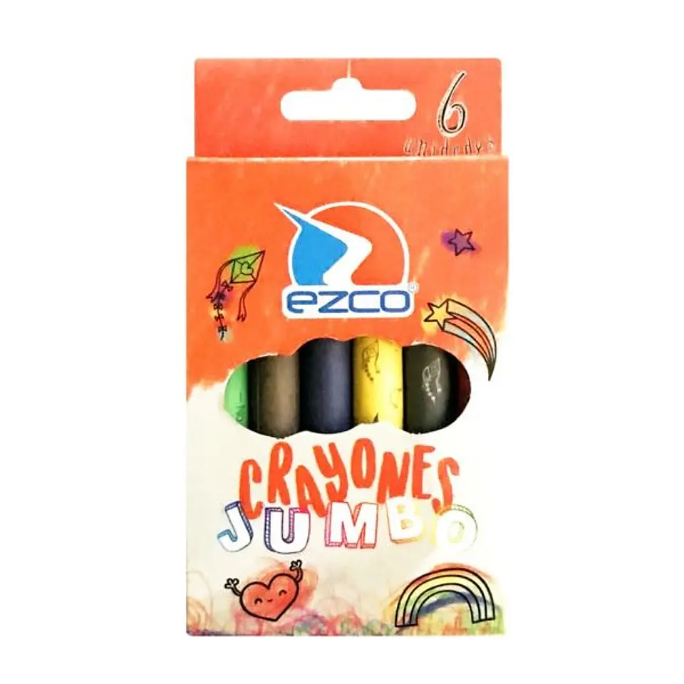 Crayones Ezco X6u Jumbo 1