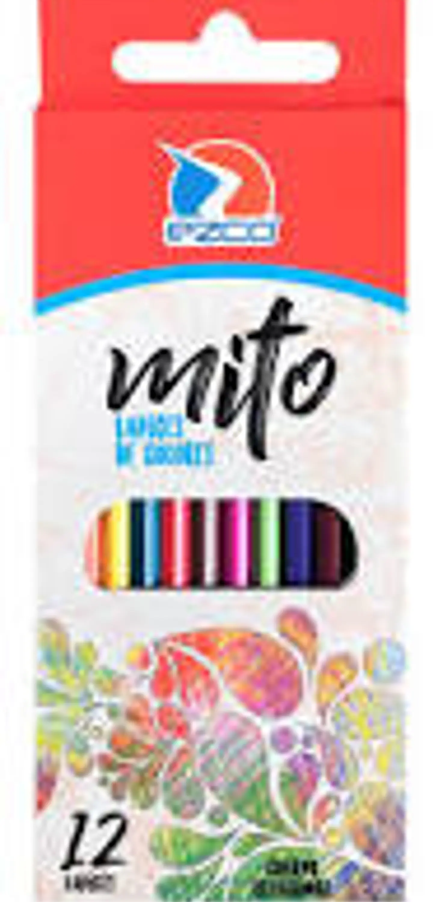 Lapiz Color Ezco Mito X12u. Largo Hexagonal 1