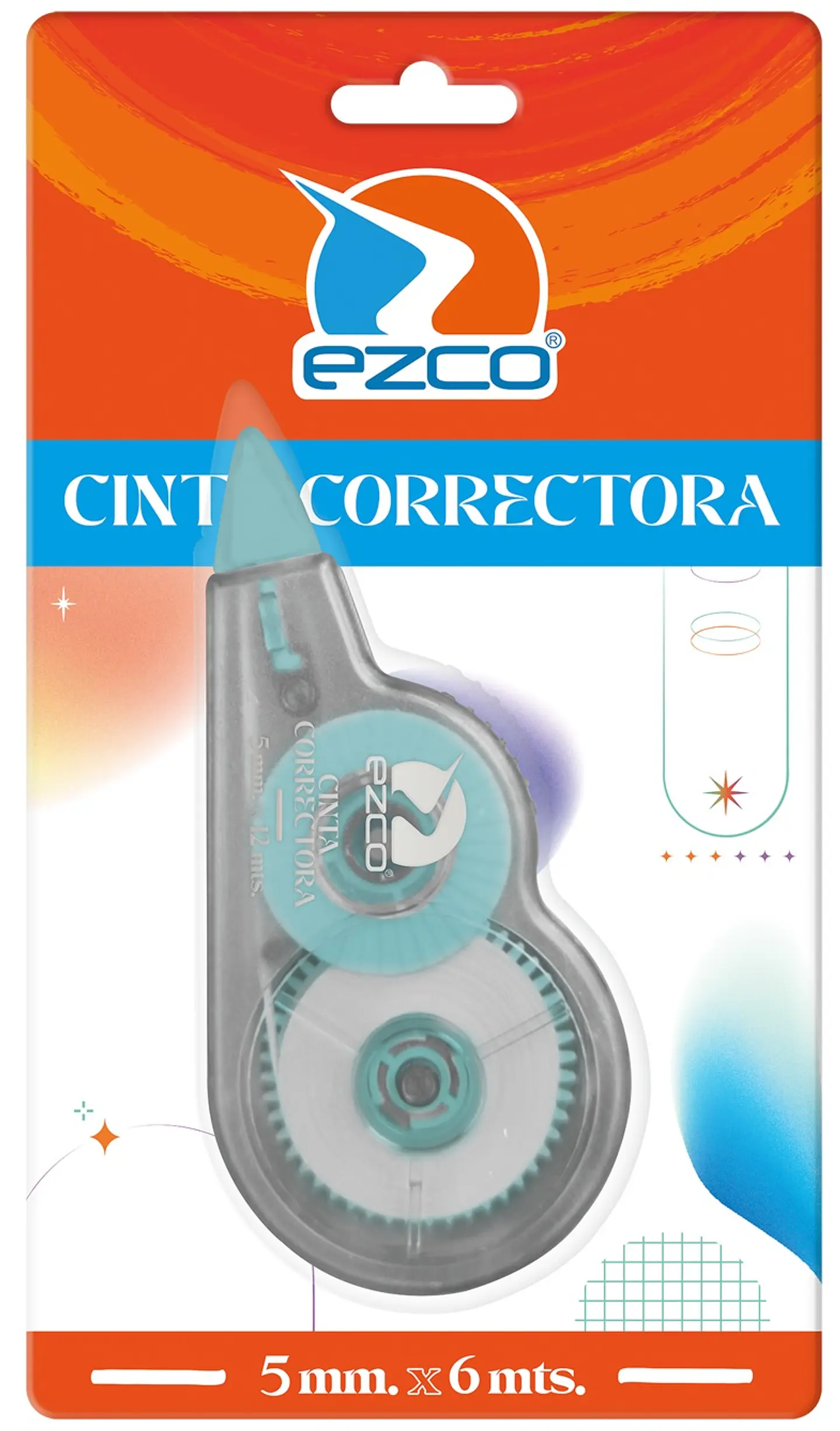 Cinta Correctora Ezco 5mmx6mts 1