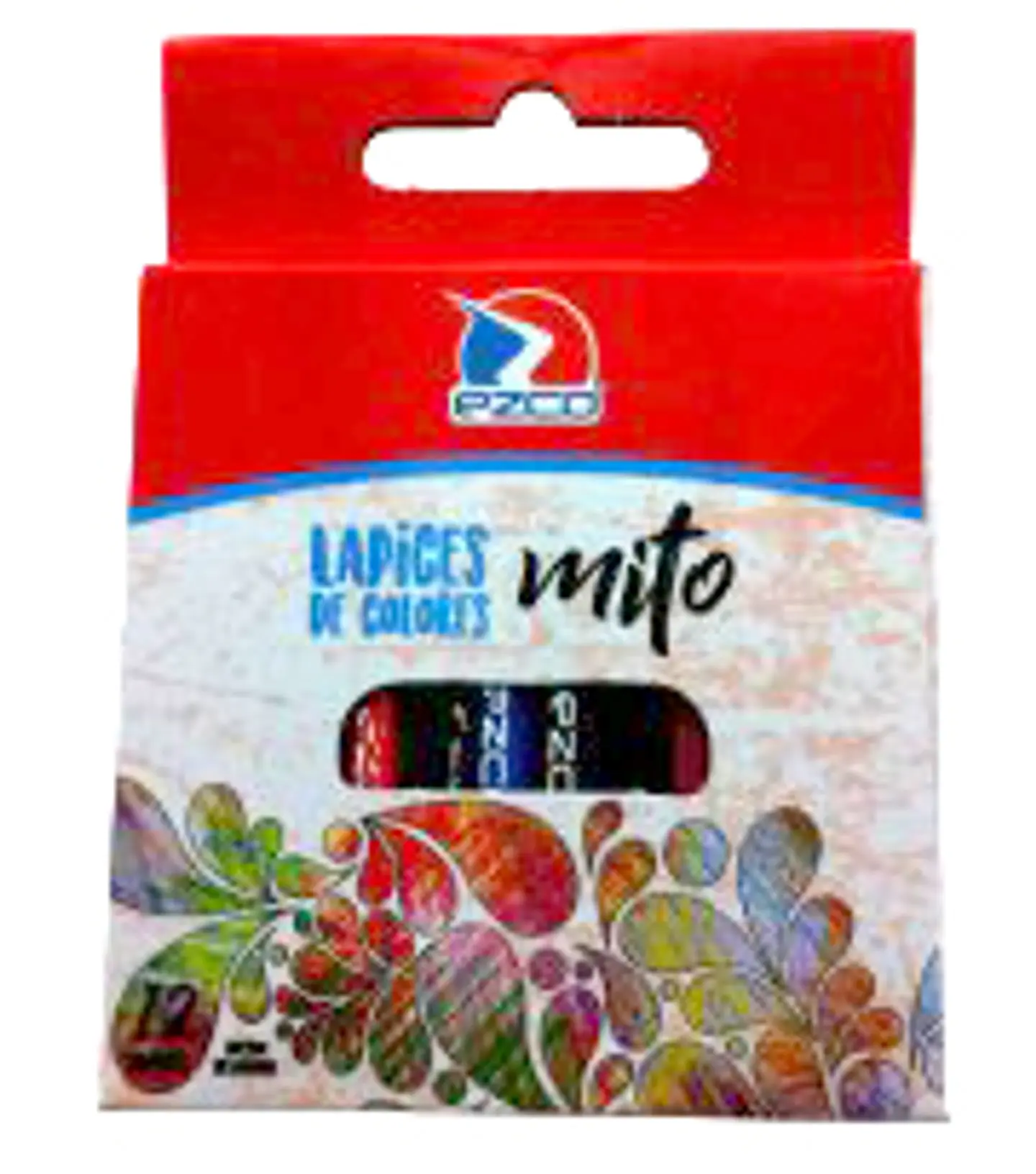 Lapiz Color Ezco Mito X12u. Corto Hexagonal 1