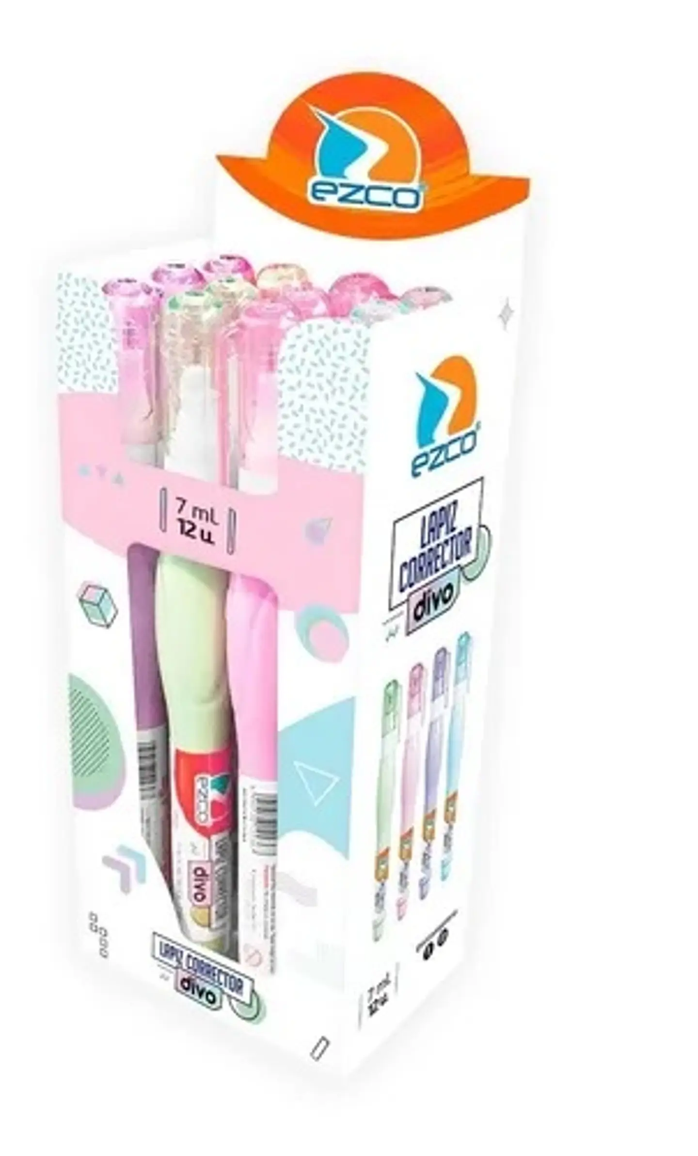 Corrector Ezco Lapiz 7 Ml Pastel 1