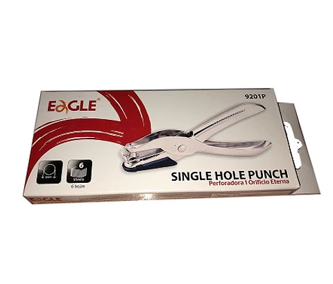 Perforadora Sacabocado Ezco 6hojas One Hole