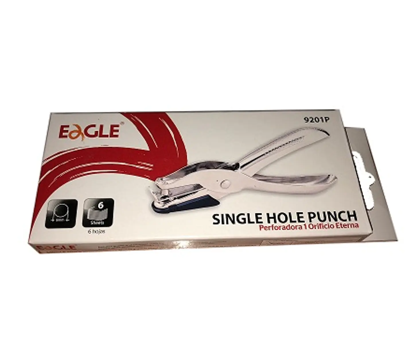 Perforadora Sacabocado Ezco 6hojas One Hole 1