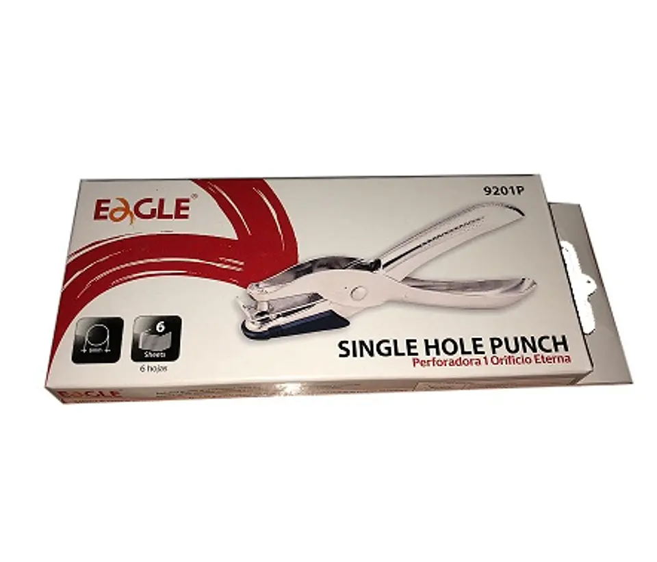 Perforadora Sacabocado Ezco 6hojas One Hole 1