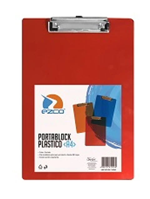 Porta Block Ezco A4 Acrilico Traslucido