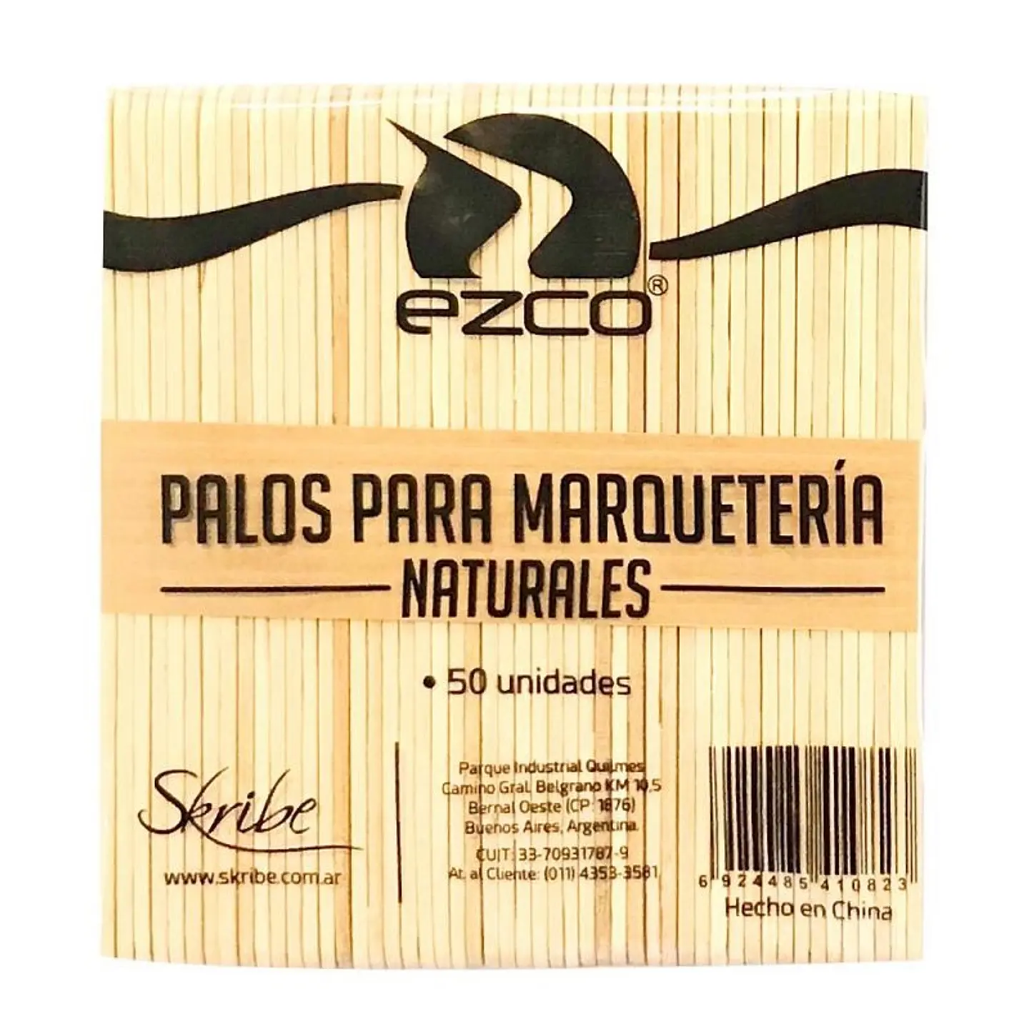 Palito Ezco Helado Natural X50u. 1