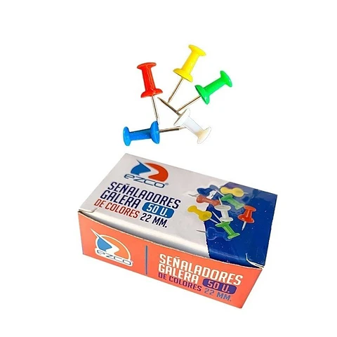 Señalador Galera Ezco Surtido 22mm X50u.