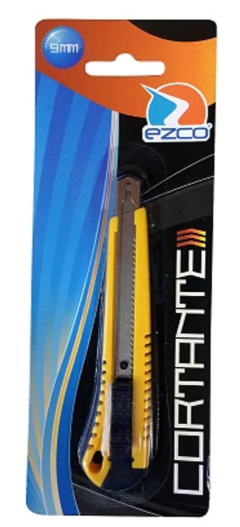Cutter Ezco 9mm C/grip De Goma