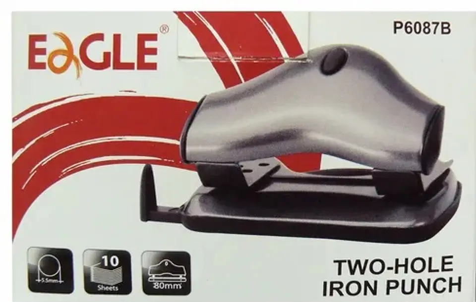 Perforadora Ezco Eagle Innova Metalica 10hojas 1
