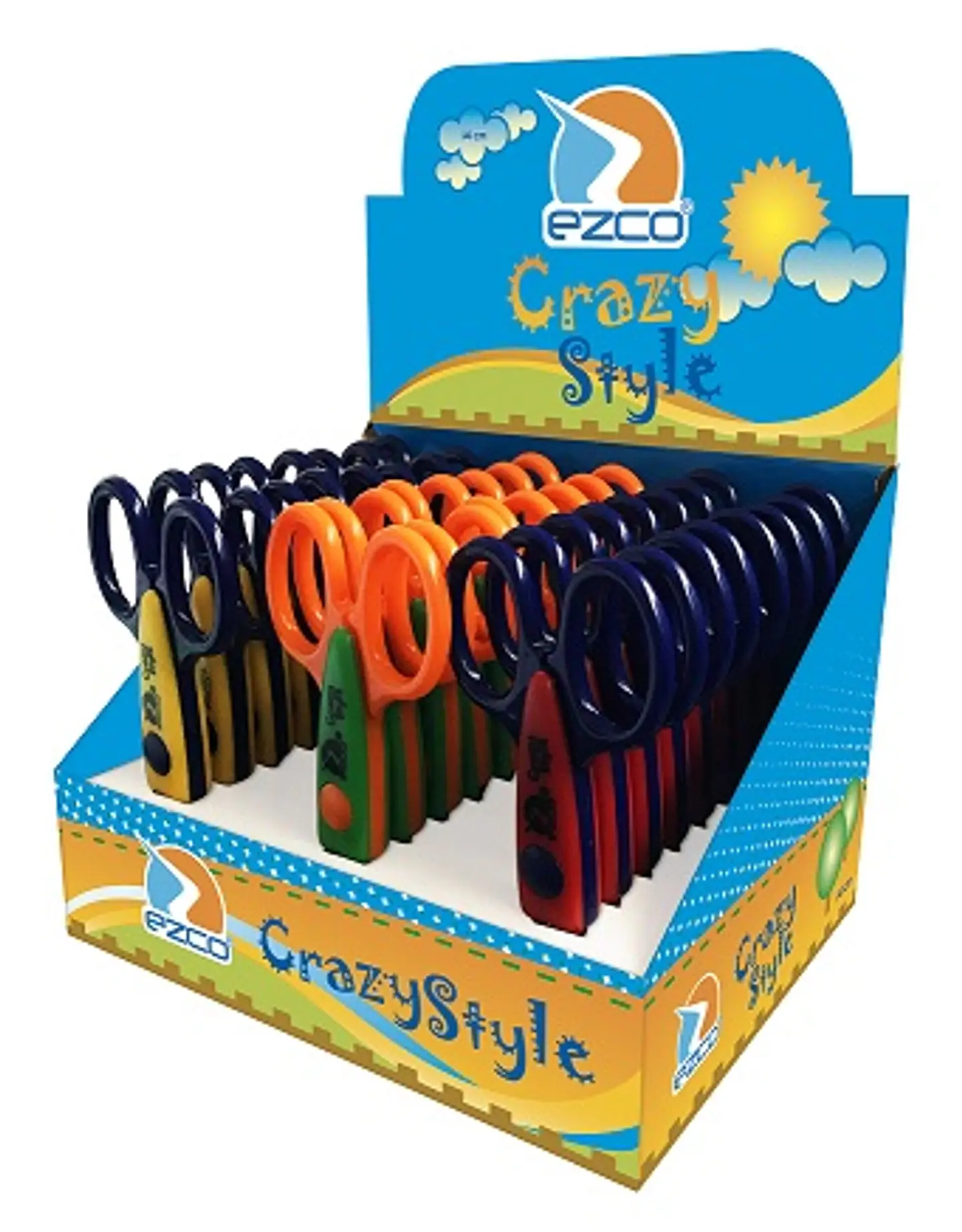 Tijera Ezco 14 Cm Crazy Style C/u 1