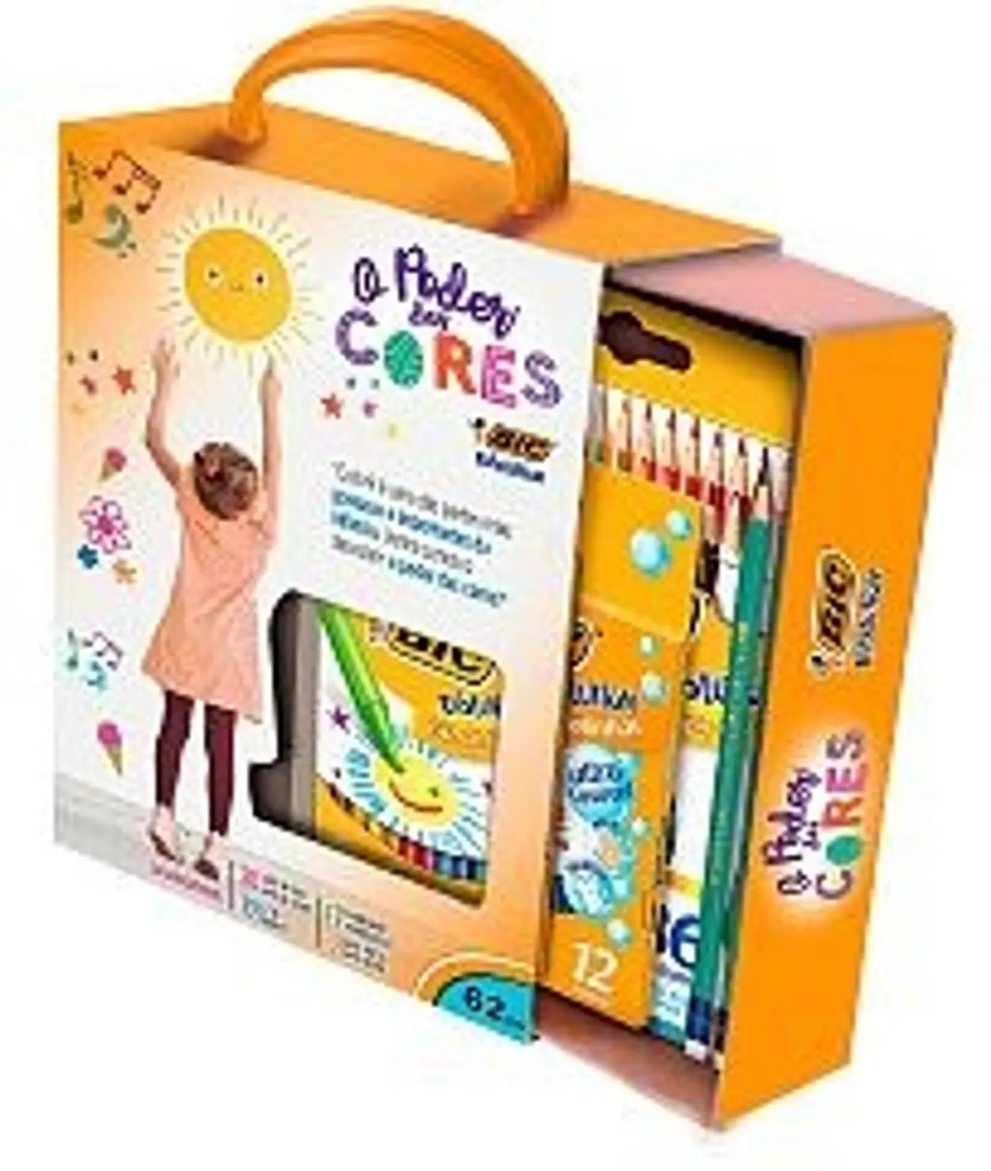 Kit Escolar Bic Poder De Los Colores Valija X62u 1