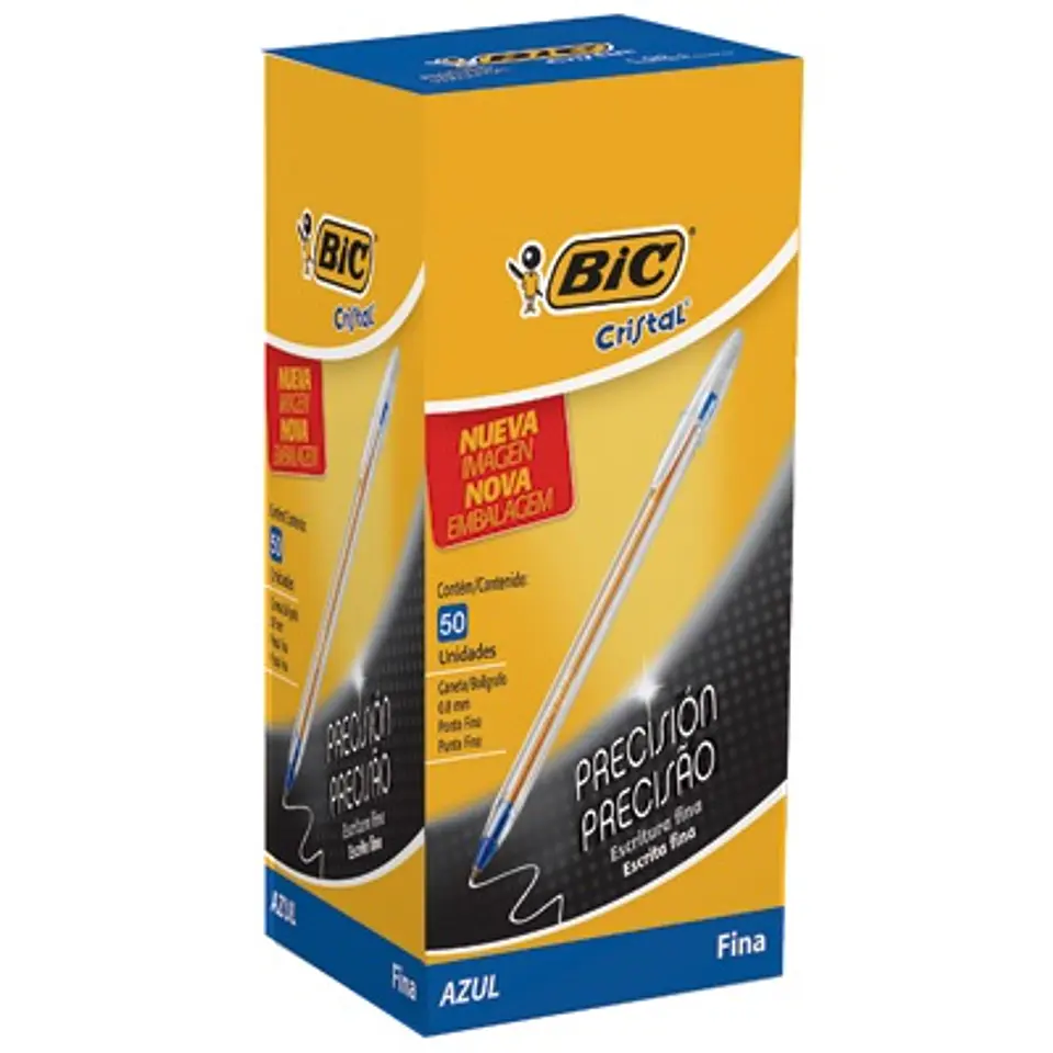 Bolígrafo Bic Fine Plus 0.8 X50u 2