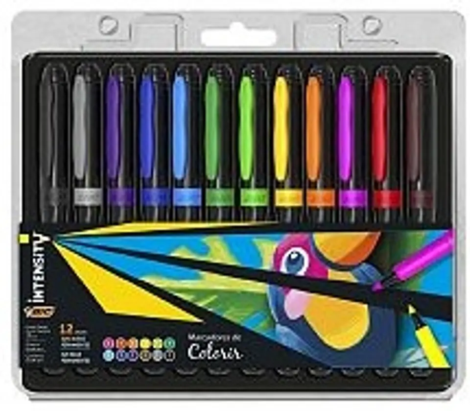 Marcadores Bic Intensity X12u 1