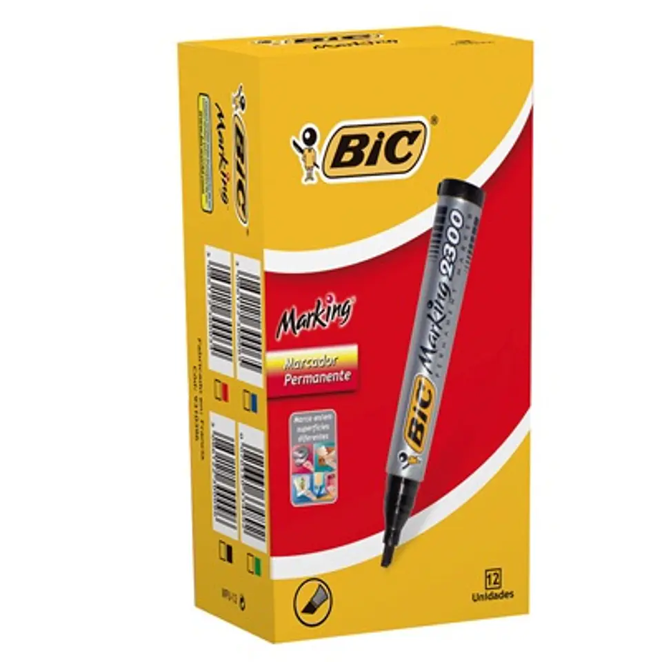 Marcador Bic Marking Permanente V/colores C/u 1