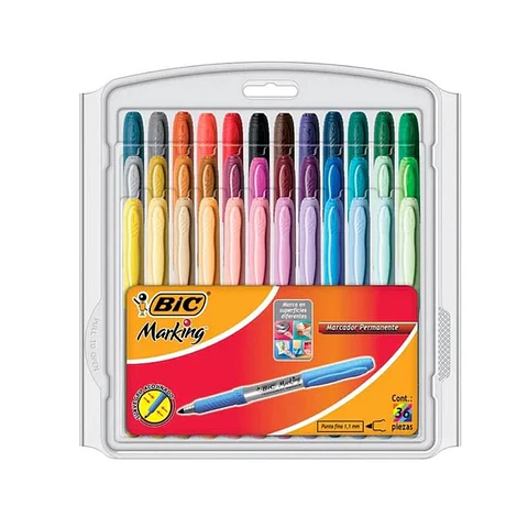 Marcador Bic Marking Permanente Bl X36u