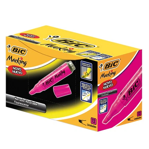 Resaltador Bic Marking V/colores C/u