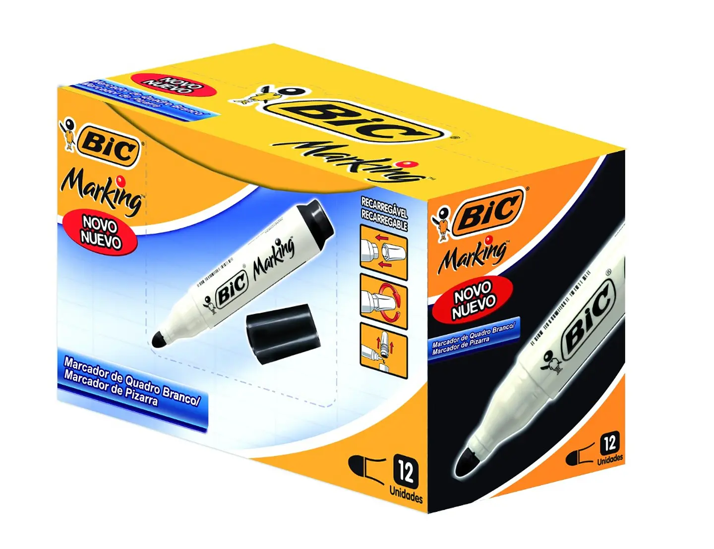 Marcador Bic Marking P/pizarra 1
