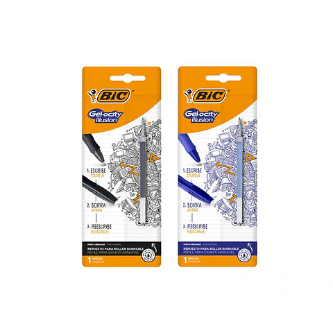 Tanque Bic Illusion Borrable