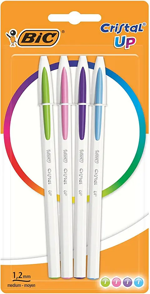 Boligrafos Bic Cristal Up 1.2mm X4u.