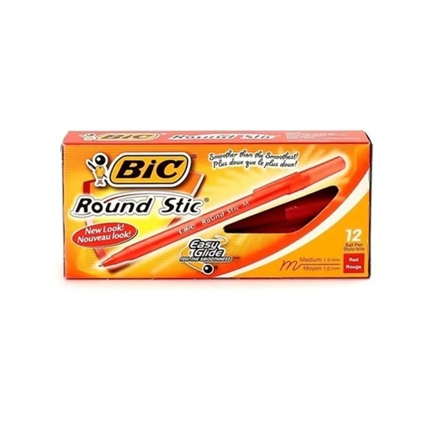 Bolígrafo Bic Round Stick X12u 3