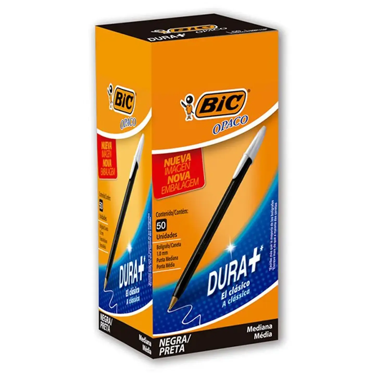Bolígrafo Bic Opaco 1.0mm X50u. (ELEGIR COLOR) 3