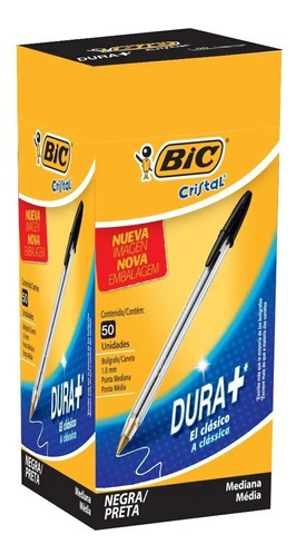 Bolígrafo Bic Cristal 1mm. X50u 2