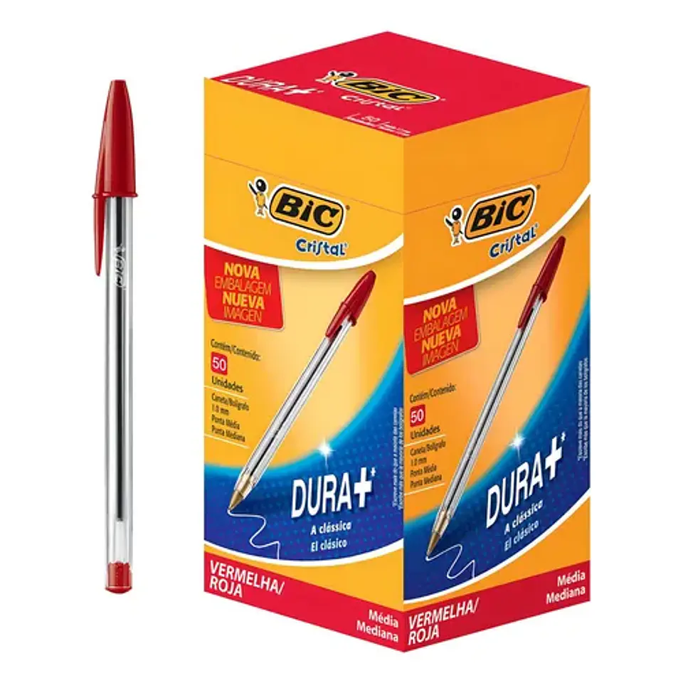 Bolígrafo Bic Cristal 1mm. X50u 3
