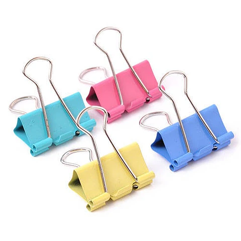 Aprieta Papel Sifap Binder N3° X4u Surtidos 32mm.