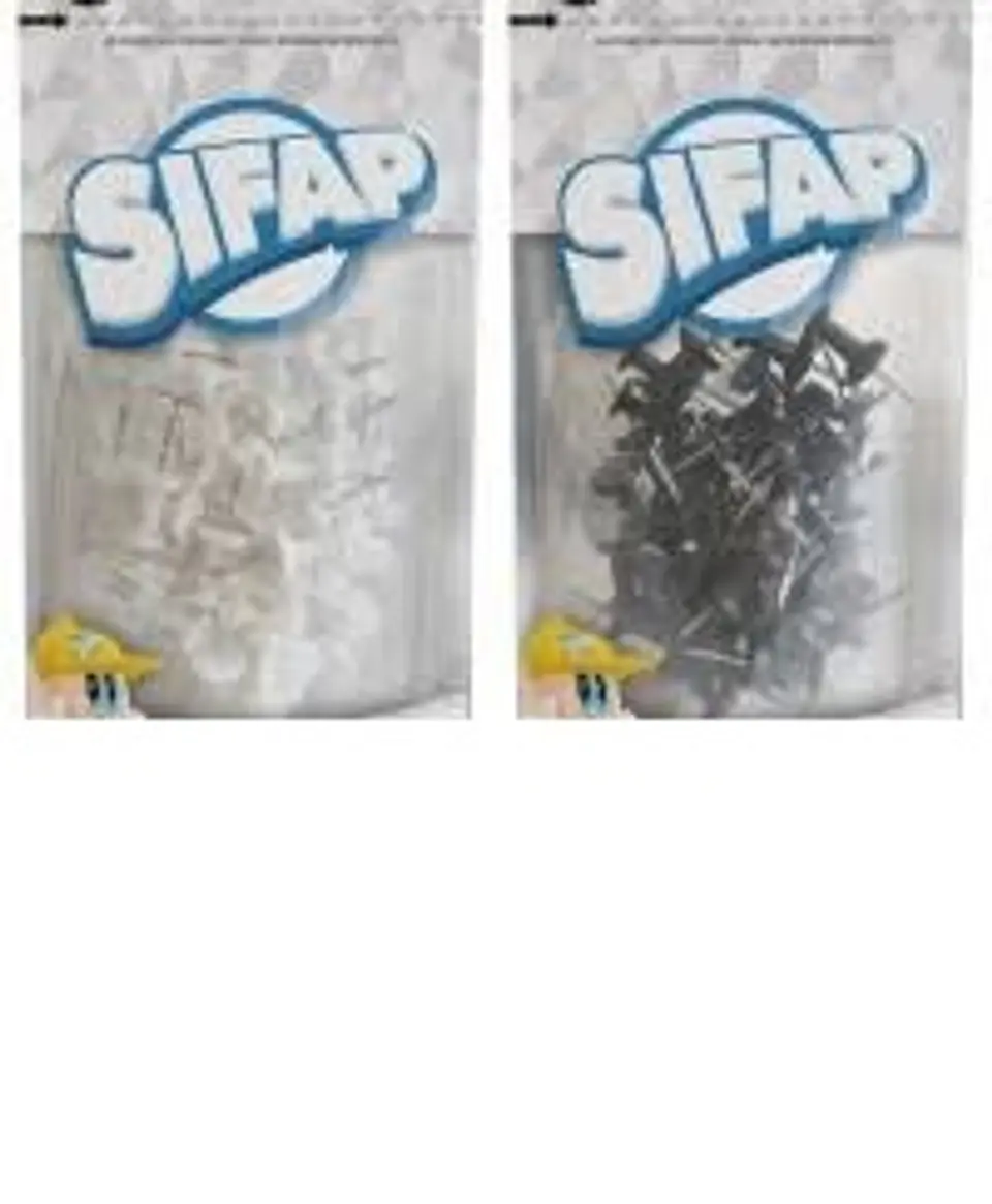 Chinche Señalador Galera Sifap Black & White Doypack X50u. 1