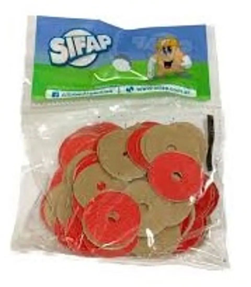 Arandela Sifap De Carton X100u. Bolsa 1